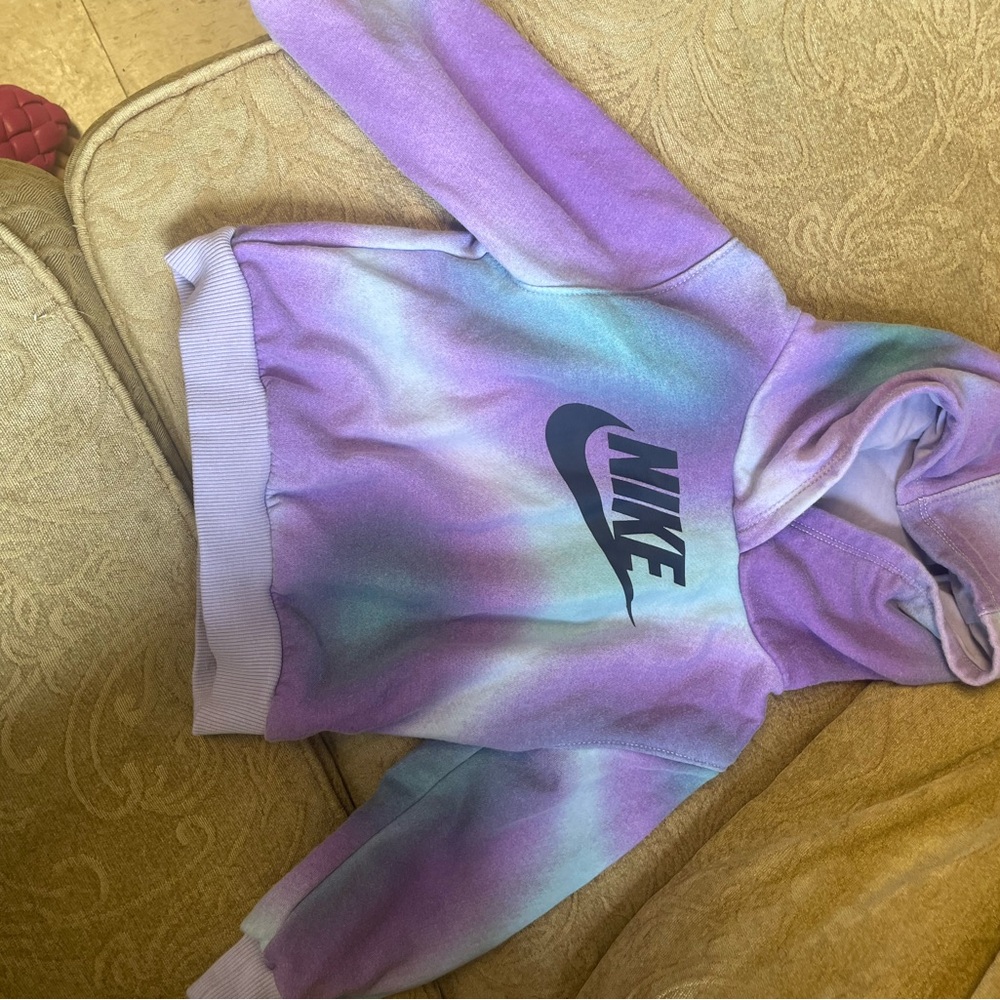 Nike Kids Purple Tie-Dye Sweat Suit
